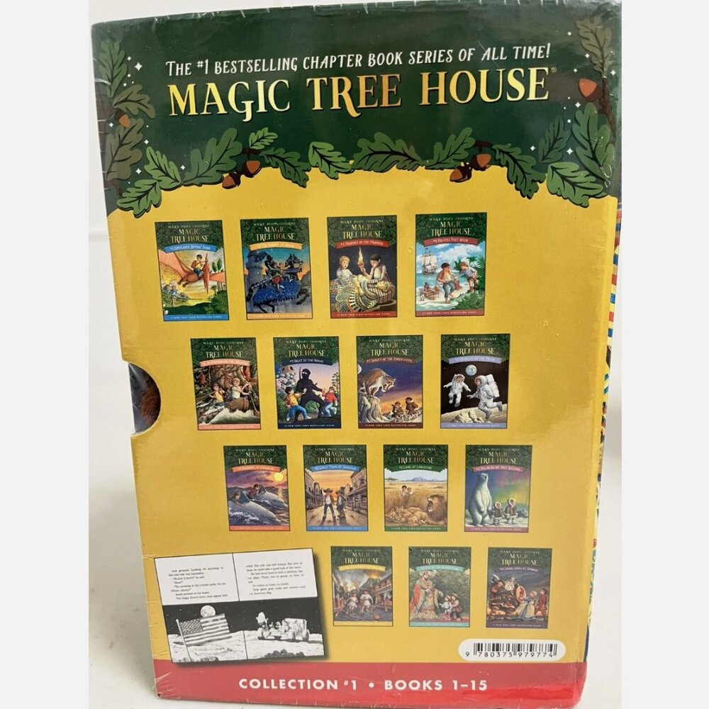 NEW Magic Tree House Collection 1: 1-15 Book Box Set by Mary Pope Osborne - Picture 5 of 5